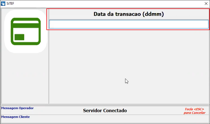 Sisfin - Botao Tesouraria - Form Tesouraria - Aba Extrato - Botao TEF - Form Emissao de NF com CCredito - Menu Flutuante Fins Adm - Form SITEF - Data Transacao.png