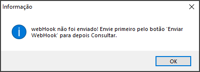 Sisfin - Tabelas - Cobrança Bancaria - Configuração Empresa Banco - Form Conf do Arquivo Remessa - Cobrança Online-QR Code - Aba Webhook - Botão Consultar Webhook - Tela Informativa.png