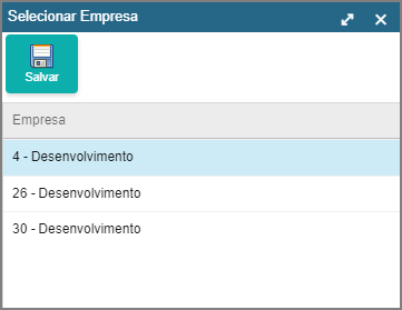 CRM Parts - Gerenciamento - Letras de Desconto - Desconto especial por empresa para a Letra de desconto - Form Selecionar Empresa.png