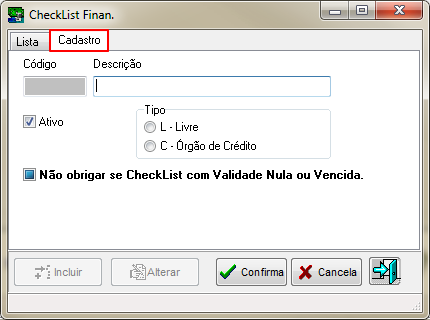 Sisfin - Botao Clientes - Form Pesquisa Cliente-Fornecedor - Botao Bloqueia-Desbloqueia-Limite de Credito - Form Limite de Credito - Botao Cadastro Checklist Finan - Aba Cadastro.png