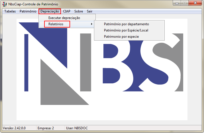 NBSCIAP - Depreciacao - Relatorios.png