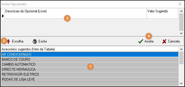 Avalia - Controles - Botão Lista das Avaliações - Form Lista das Avaliações - Aba Opcionais e Acessórios - Botão Inclui - Form Inclui Opcionais.png