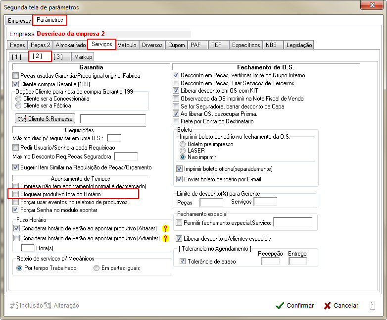 Tabelas - Parametros Gerais 2 - Servicos - Aba 2 - Parametro Bloquear produtivo fora do Horario.png