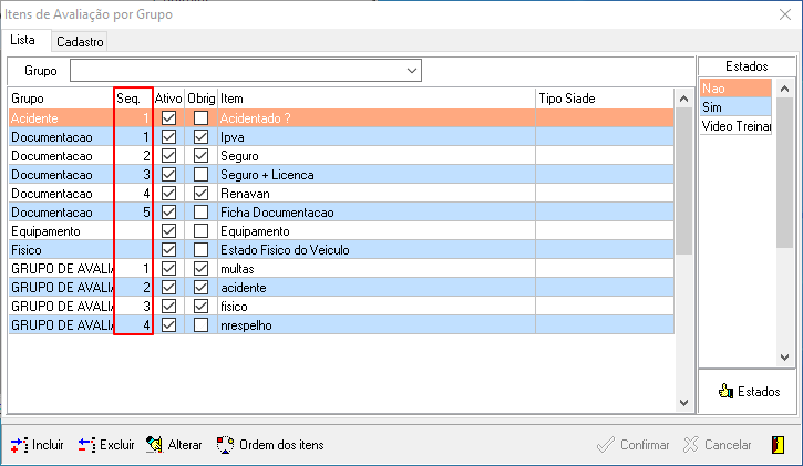 Avalia - Tabelas de Suporte - Itens de Avaliação por Grupo - Form Itens de Avaliação por Grupo - Coluna Sequência.png