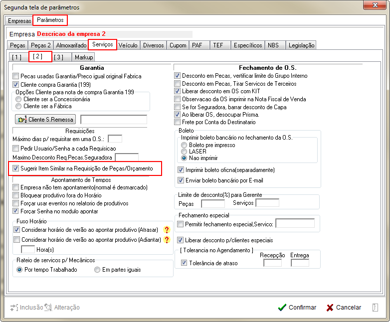 Tabelas - Parametros Gerais 2 - Servicos - Aba 2 - Parametro Sugerir Item Similar na Requisicao de Pecas-Orcamento.png