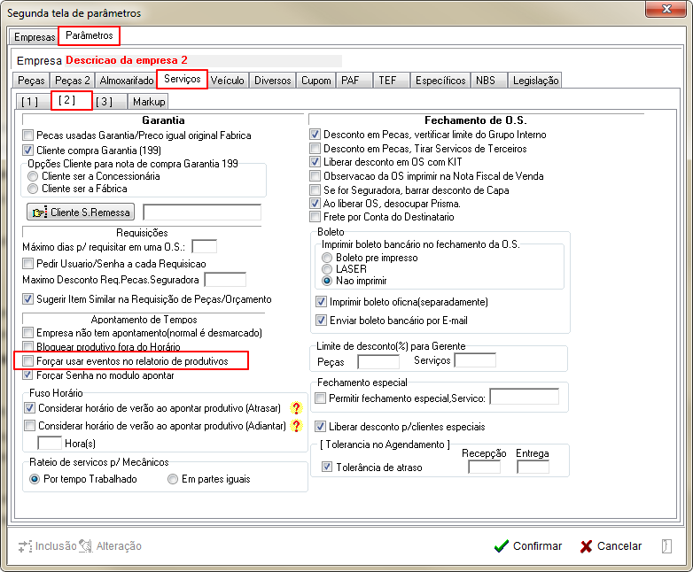 Tabelas - Parametros Gerais 2 - Servicos - Aba 2 - Parametro Forcar usar eventos nos relatorios de produtivos.png