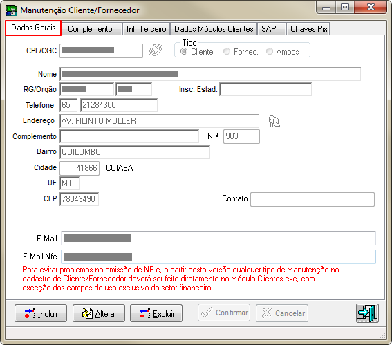 Sisfin - Botao Clientes - Form Pesquisa Cliente-Fornecedor - Botao Manutencao Cliente-Fornecedor - Aba Dados Gerais.png