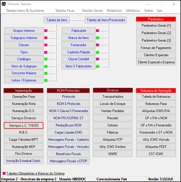 Tabelas - Coluna Implantação - Serviços LC 116-03.png