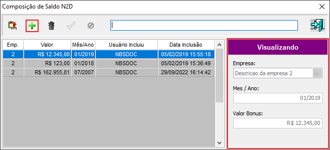 Sisfin - Conta Corrente - Extrato - Nissan - Form Extrato N2D - Botao Composicao de Saldo - Form Composicao de Saldo N2D.png