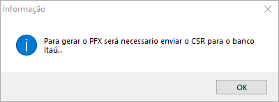 Sisfin - Tabelas - C Bancária - Config Emp - Banco - Aba Especifico para Cobranca Online - Configuração de Comunicação - Botão Conf Produção - Form Conf Amb de Produção - 4ª Etapa - Tela Informativa.png