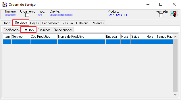 Pedidos - Vendas - Pendentes-Oficina - Form Vendas Pendentes - Botao Detalhes do documento relacionado - Aba Servicos - Sub Aba Tempos.png