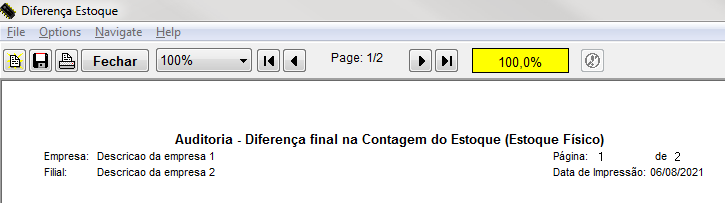 Almoxarifado - Guia Contagem de Estoque - Botao Imprimir Relatorio para Contagem - Auditoria - Fisico - Relatorio.png