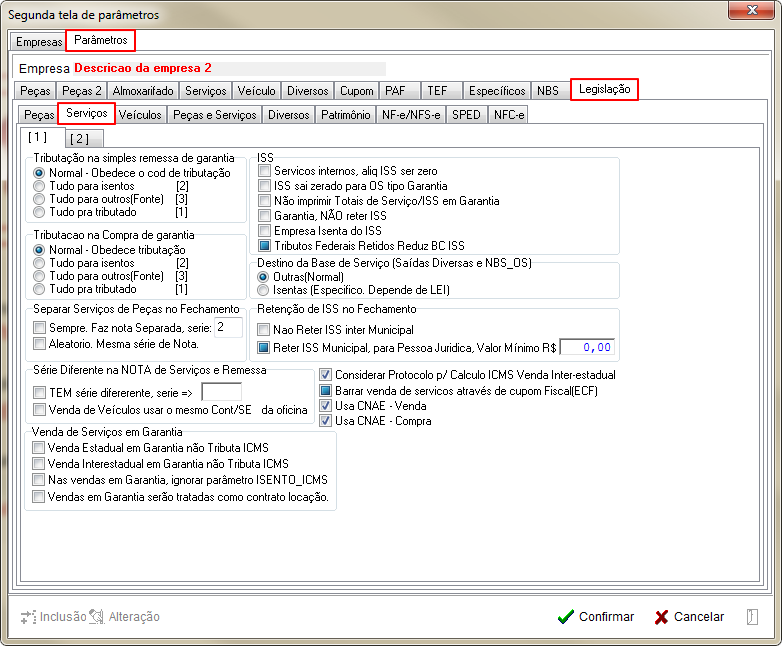 Tabelas - Parametros Gerais 2 - Legislacao - Servicos.png