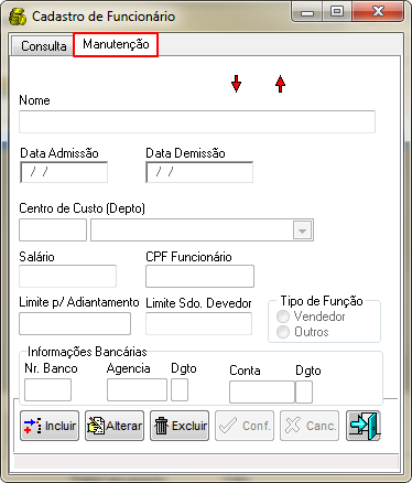 Caixa Operacional - Aba Extrato - Botao Ficha de Empregado - Form Ficha de Funcionario - aba Manutencao.png