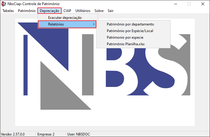 NBSCIAP - Depreciacao - Relatorios1.png