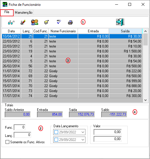 Tela Ficha de Funcionario - Aba Fila.png