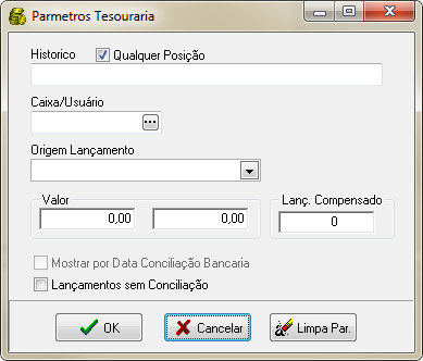 Caixa Operacional - Aba Extrato - Botao - Parametro de Pesquisa - Form Parametros Tesouraria.png