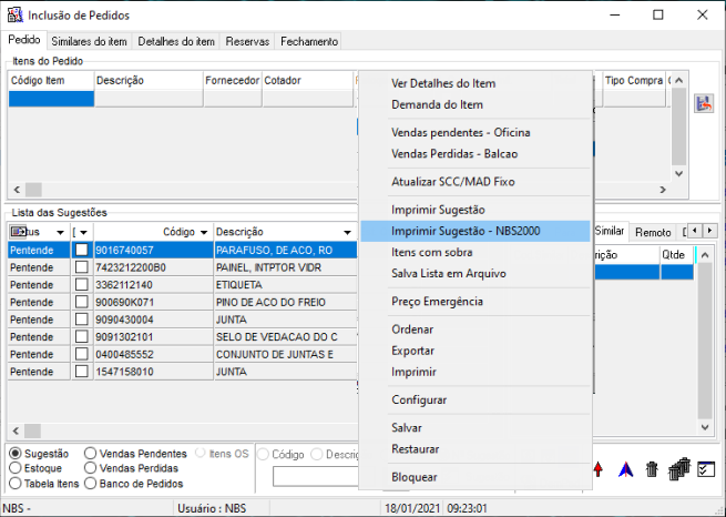 NBSShortcut - Inclusao de Pedidos - Pedidos - Imprimir Sugestao.png