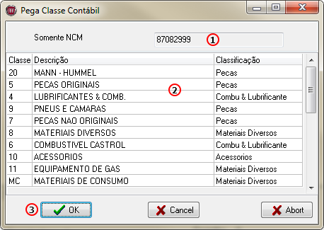 CargaFCA - Aba Carga Pecas - Carga de Pecas - Form FCA-Carga de Pecas - Aba Cruza Selecionado - Botao Cruza Selec - Form Cruzam de Classe Contabil - Botao Cruza Classe - Form Pega Classe Contabil.png