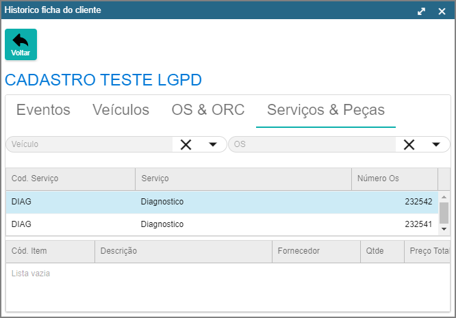 CRM Parts - Botão Novo Lead - Botão Histórico - Form Histórico Ficha do Cliente - Aba Serviços e Peças.png