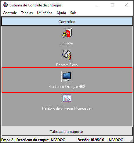 Entregas - Controle - Botão Monitor de Entregas.png