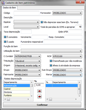 Modulo Compras - Botao Incluir - Opcao Compras - Form Cadastro de Item Patrimonio - Aba Dados do Bem.png