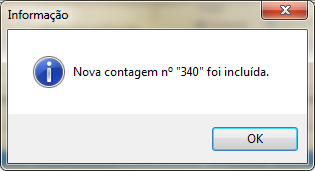 Almoxarifado - Guia Diversos - Nova Contagem de Estoque - Form Contagem de Estoque - Contagem - Gerar Nova Contagem - Form Incluir Nova Contagem de Estoque - Tela Informativa.png