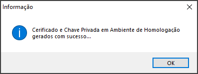 Sisfin - Tabelas - Cobrança Bancaria - Configuração Empresa Banco - Form Conf do Arquivo Remessa - Cobrança Online-QR Code - Aba Bradesco - Botão Gerar Certificado - Tela Informativa.png