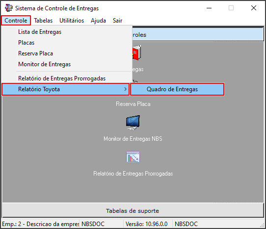 Entregas - Controle - Relatório Toyota - Quadro de Entregas.png