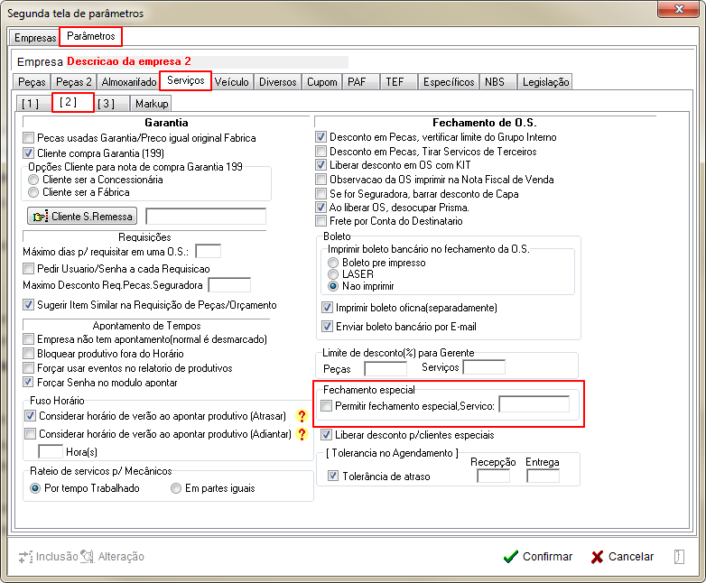 Tabelas - Parametros Gerais 2 - Servicos - Aba 2 - Parametro Permitir fechamento especial, Servico.png