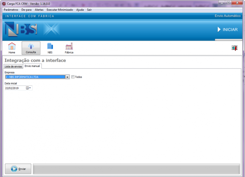Cargafca crm - tela principal - integracao com a interface - aba envio manual.png