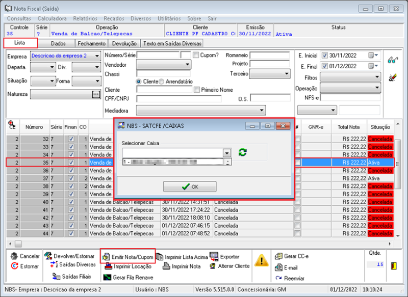 NFVendas - Botao Emitir Nota-Cupom - Selecionar Caixa.png