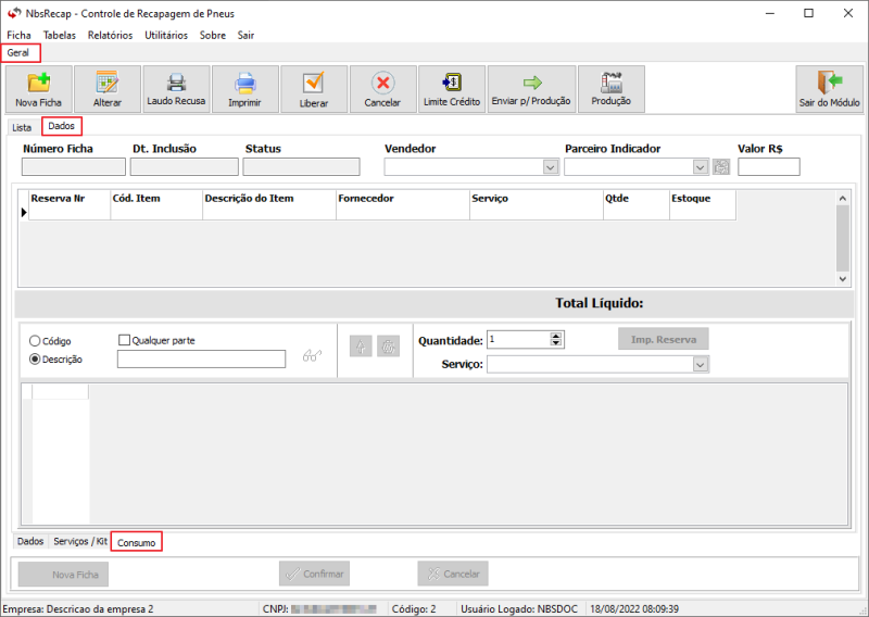 NBSRecap - Tela Menu Principal - Aba Dados - Sub Aba Consumo.png