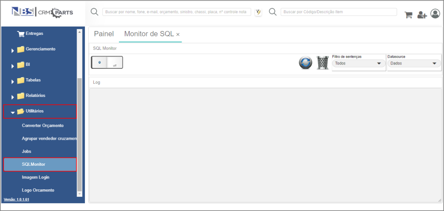 CRM Parts - Utilitários - SQL Monitor.png