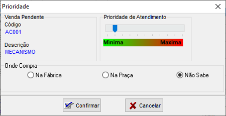 Pedidos - Aba Lista de Pedidos - Vendas Pendentes Oficina - Botao Altera Dados da Venda Pendente - Form Prioridade.png