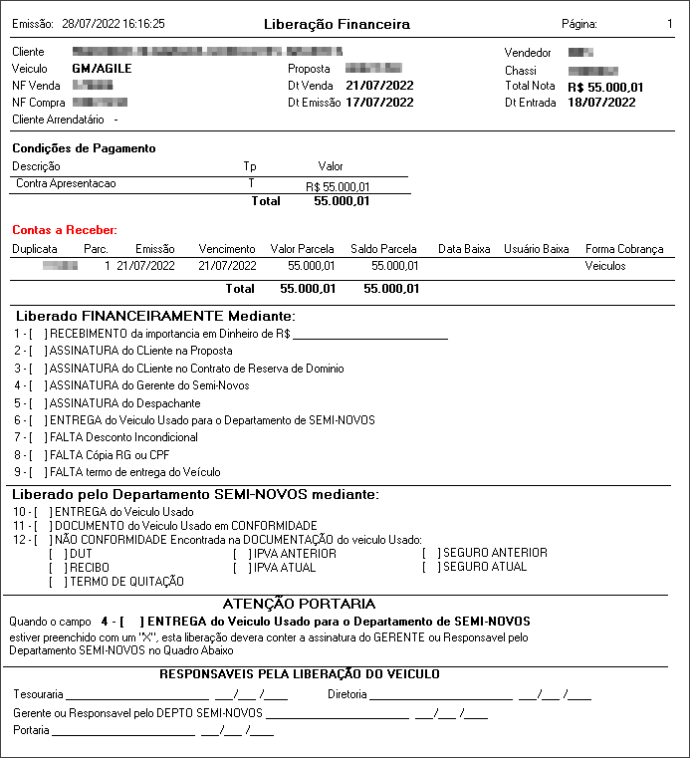 Sisfin - Contas a Receber - Nota Fiscal Venda - Form Saidas - Aba Lista - Botao Liberacao Financeira - Form Liberacao Financeira - Relat Liberacao Financeira2.png