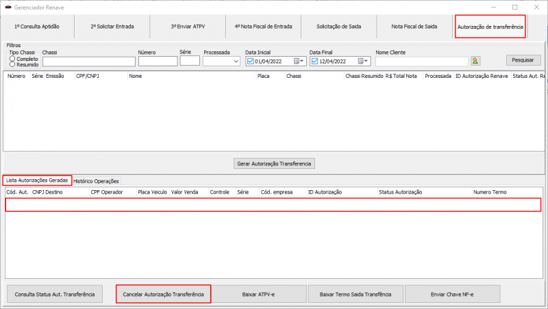 Renave - Gerenciador Renave - Aba Autorizacao de Transferencia - Botao Cancelar Autorizacao Transferencia.png