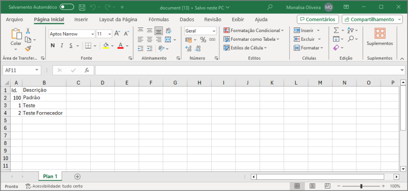 CRM Parts - Tabelas - Peças - Markup - Botão Mais Opções - Opção Grid - Exportar Excel - Arquivo Excel.png