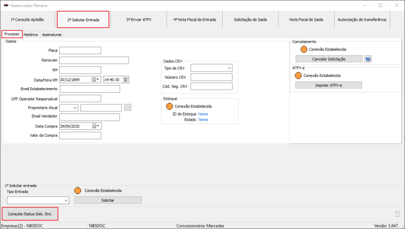 Ger Veic - Controle - Renave - Gerenciador Renave - Solicitar Entrada - Botao Consulta Status Solic Entrada.png