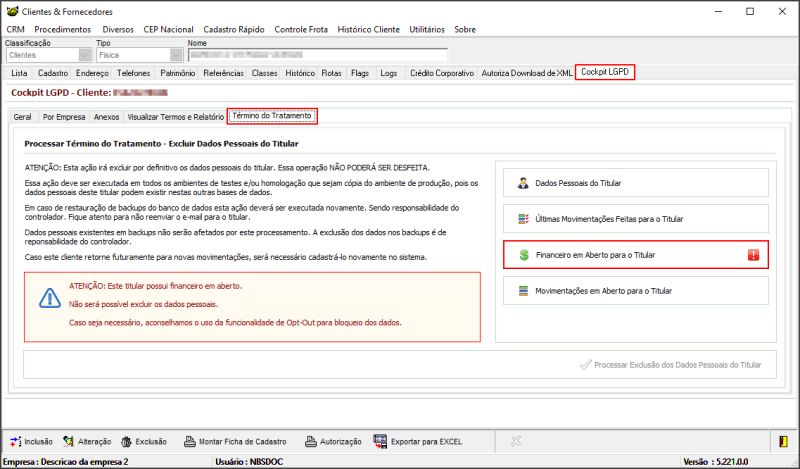 Clientes - Aba Cockpit LGPD - Sub Aba Término do Atendimento - Mensagem de Atenção financeiro.png