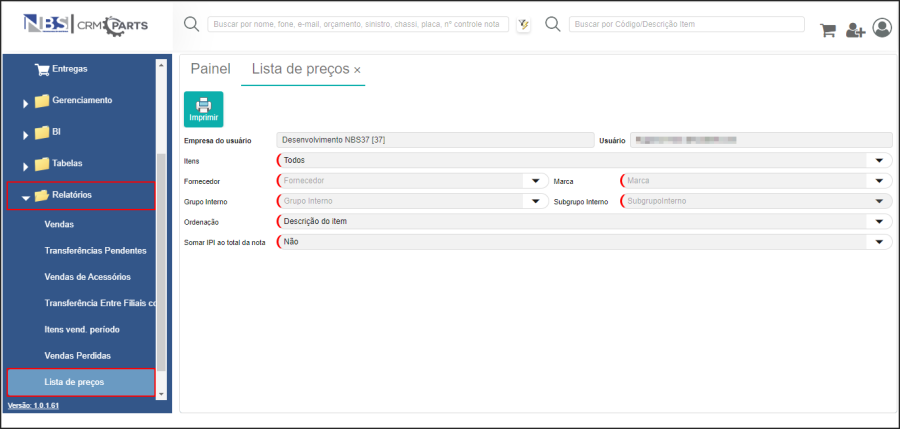 CRM Parts - Relatórios - Lista de Preços.png