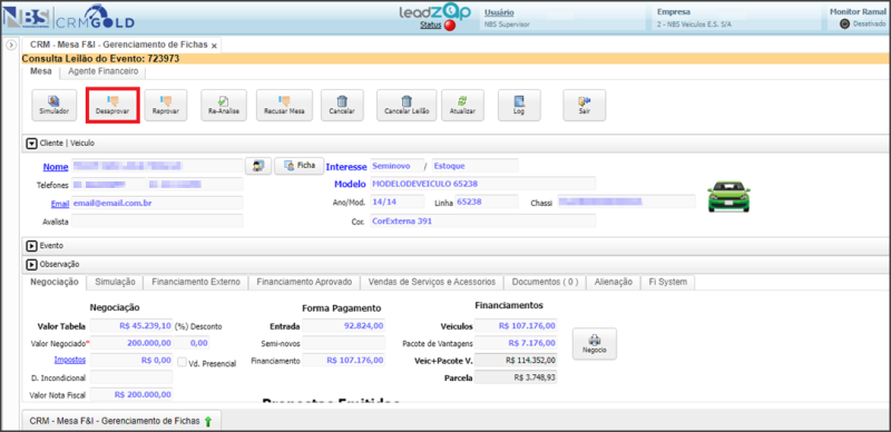 CRM Gold - Ficha do Evento - Mesa de FI - Botão Gerência de Fichas - Selecione a Ficha - Botão Desaprove Mesa FI.png