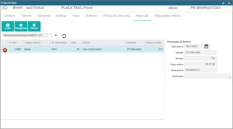 CRM Parts - Tela Menu Principal - Pré Pedidos - Grid - Form Ficha do Item - Guia Reservas.png