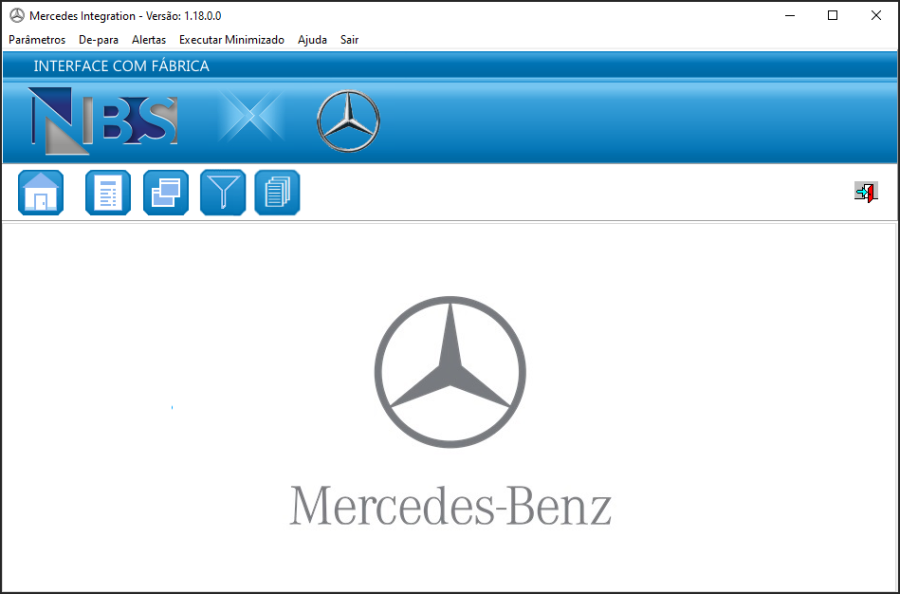 MercedesIntegration - Tela Menu Principal.png