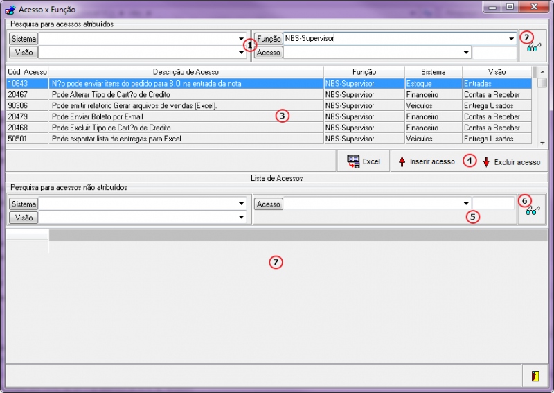 NBS User - Tela Acesso x funcao.png