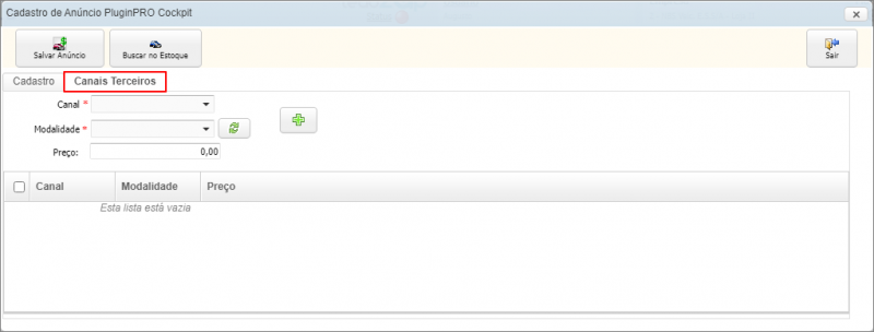 CRM Gold - Controle de Leads - Gerenciamento - PluginPro Cockpit - Pesquisa1 - Botao Cadastro - Aba Canais Terceiros.png