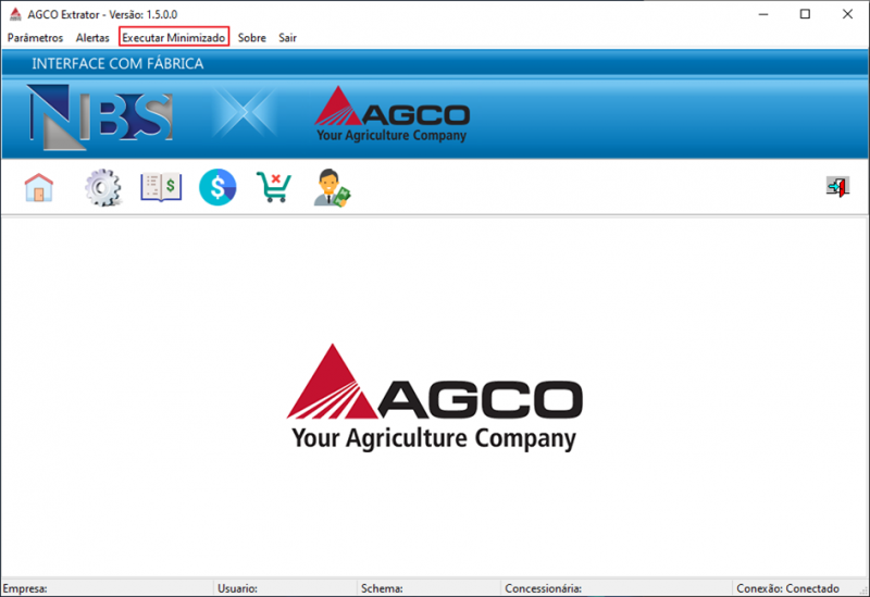 Extrator AGCO - Menu Principal - Guia Executar Minimizado.png