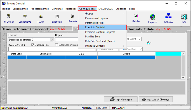 Contab - Configurações - Exercício Contábil.png