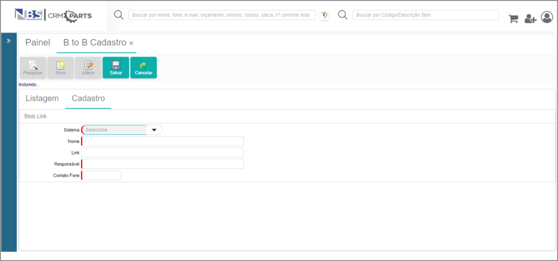 CRM Parts - Tabelas - Lead - B2B - Botão Novo - Aba Cadastro.png