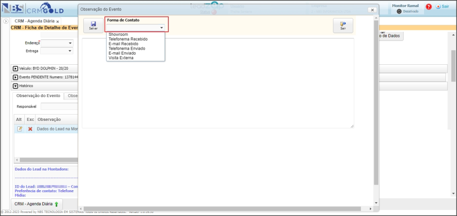 CRM Gold - Tipos Evento BYD - Observação.png